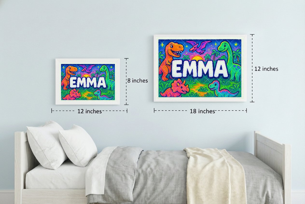 Personalized name art for Emma