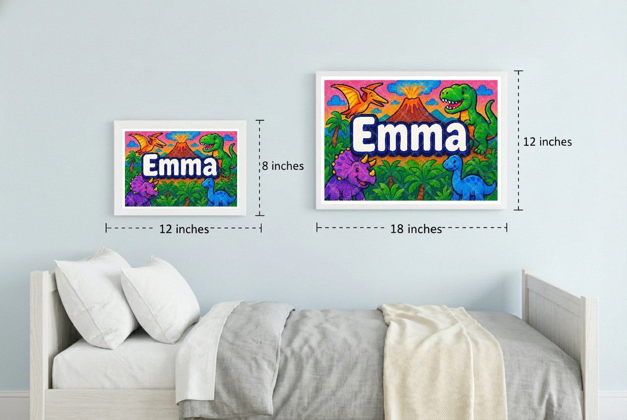 Personalized name art for Emma
