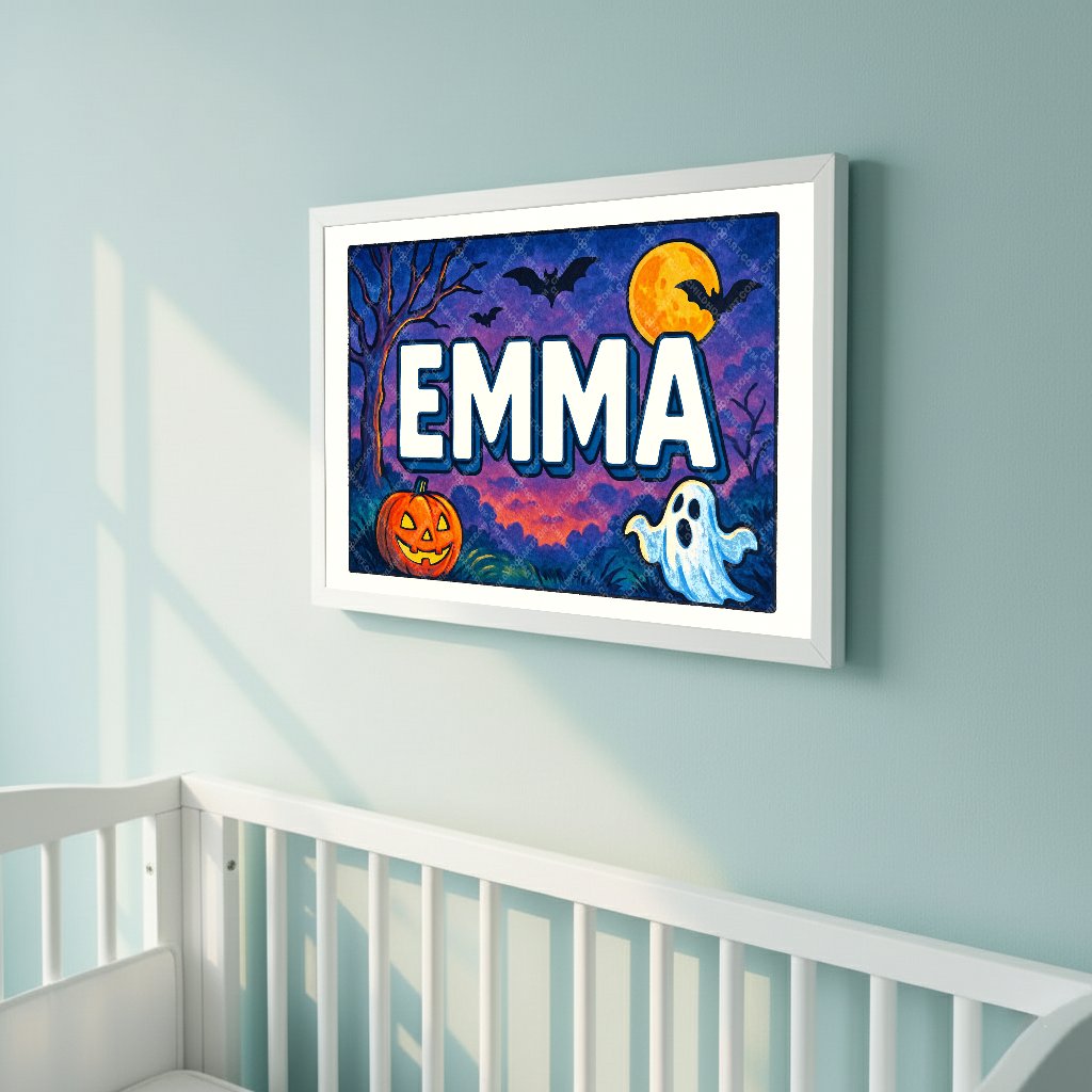 Personalized name art for Emma