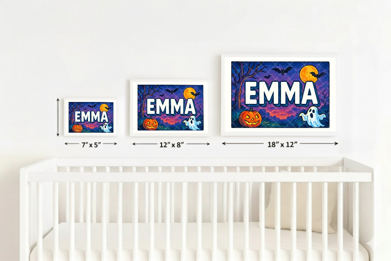 Personalized name art for Emma