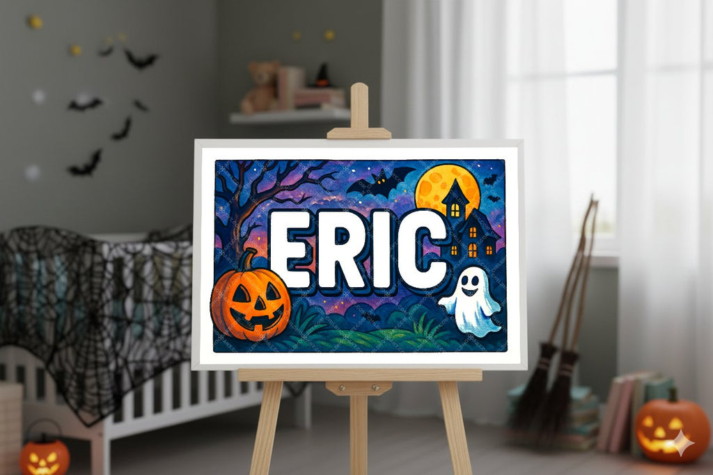Personalized name art for Eric