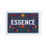 Essence Name Art - Floral Farmhouse personalized wall print for kids