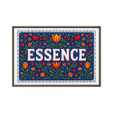 Essence Name Art - Floral Farmhouse personalized wall print for kids