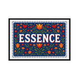 Essence Name Art - Floral Farmhouse personalized wall print for kids