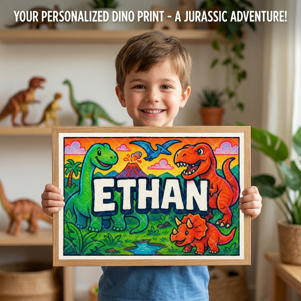Personalized name art for Ethan