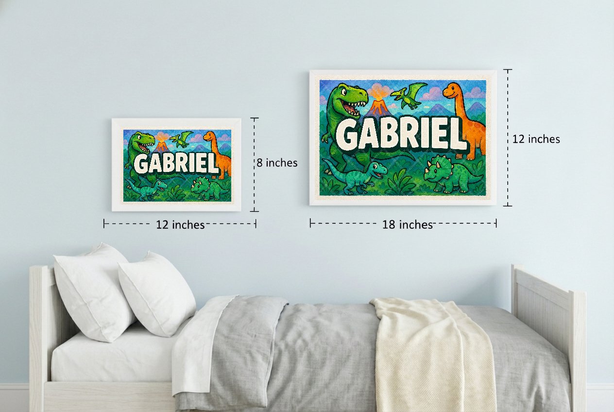 Personalized name art for Gabriel