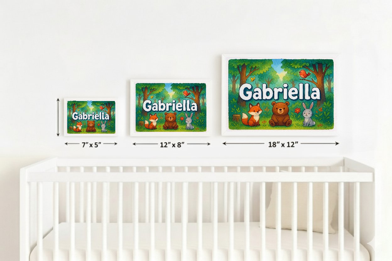 Personalized name art for Gabriella