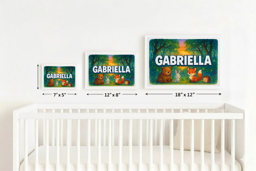 Personalized name art for Gabriella