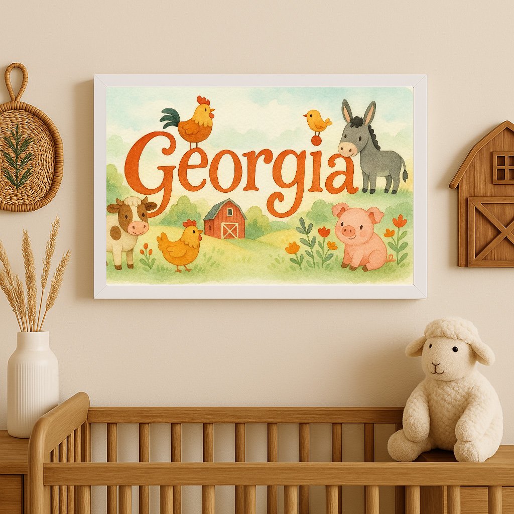 Georgia's Customized Farm Name Art 03