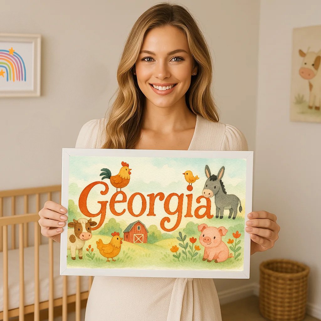 Georgia's Customized Farm Name Art 03