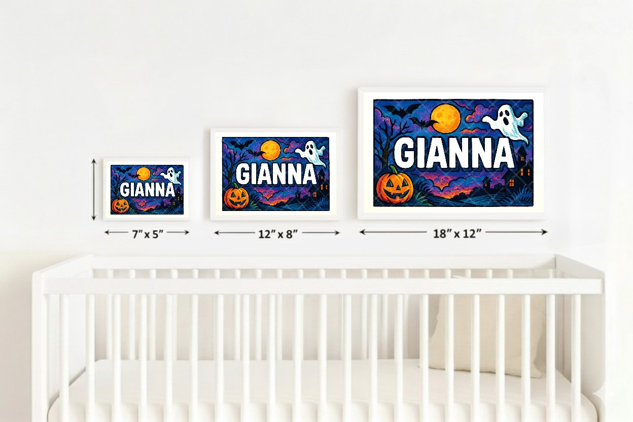 Personalized name art for Gianna