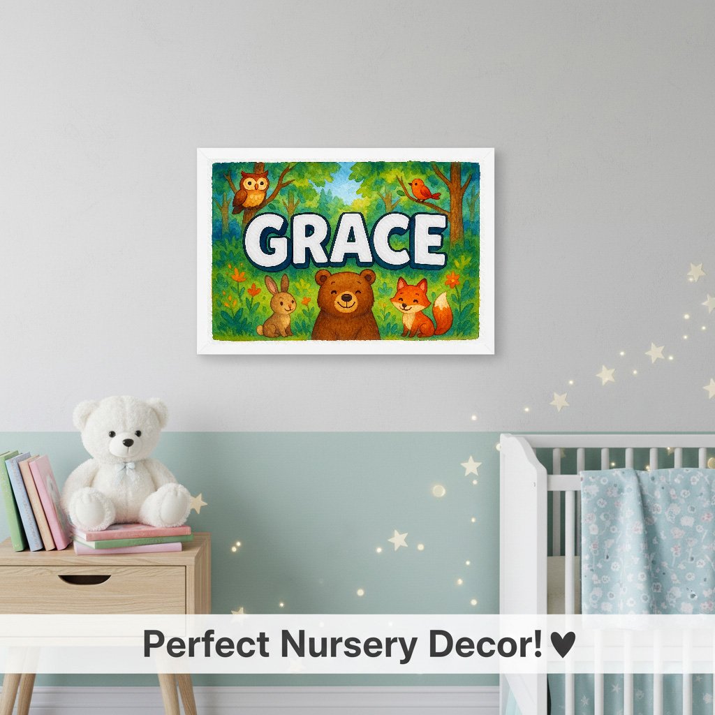 Personalized name art for Grace