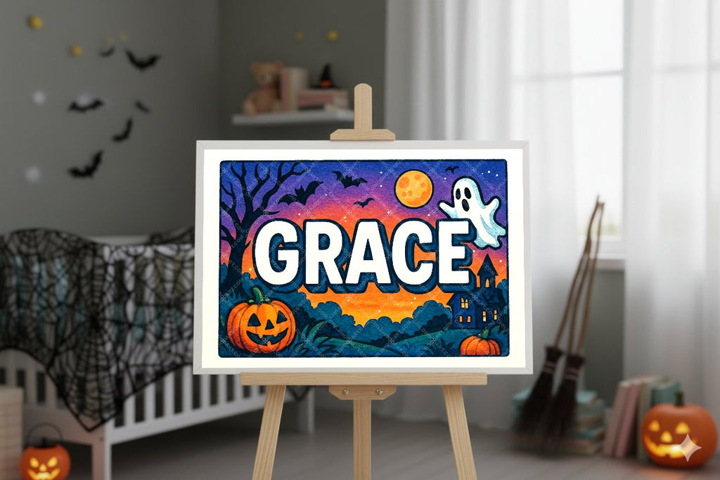 Personalized name art for Grace