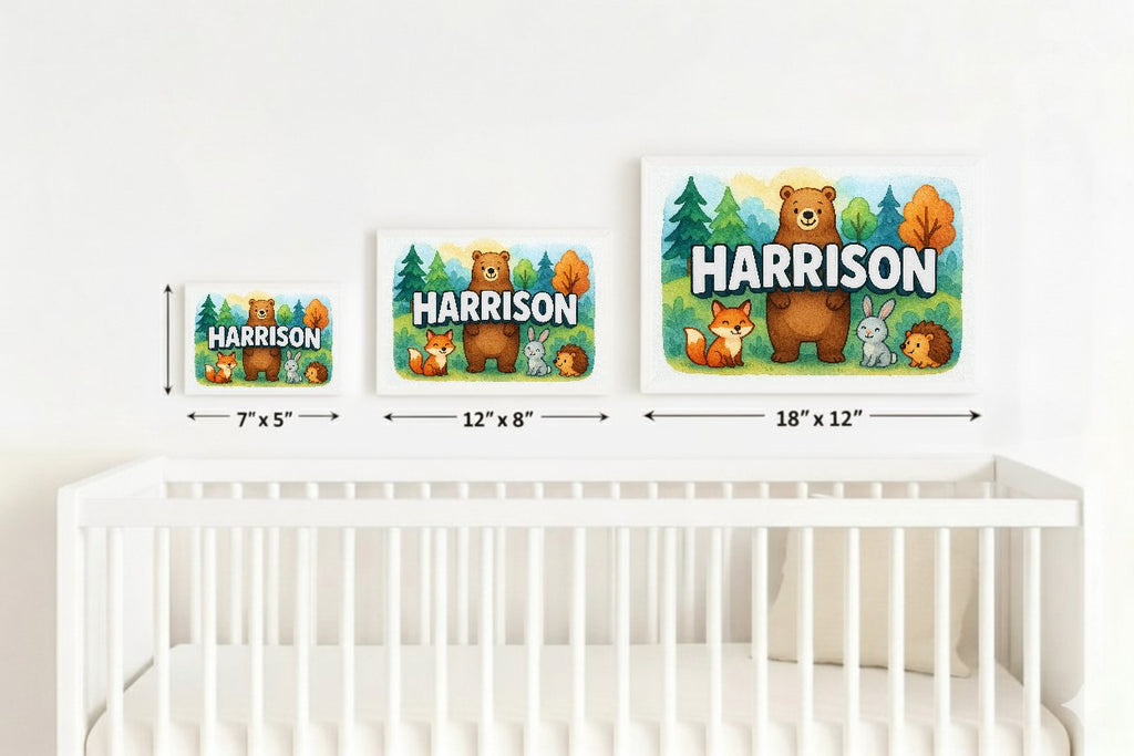 Personalized name art for Harrison