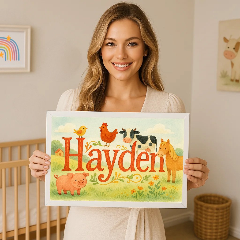 Hayden's Customized Farm Name Art 02