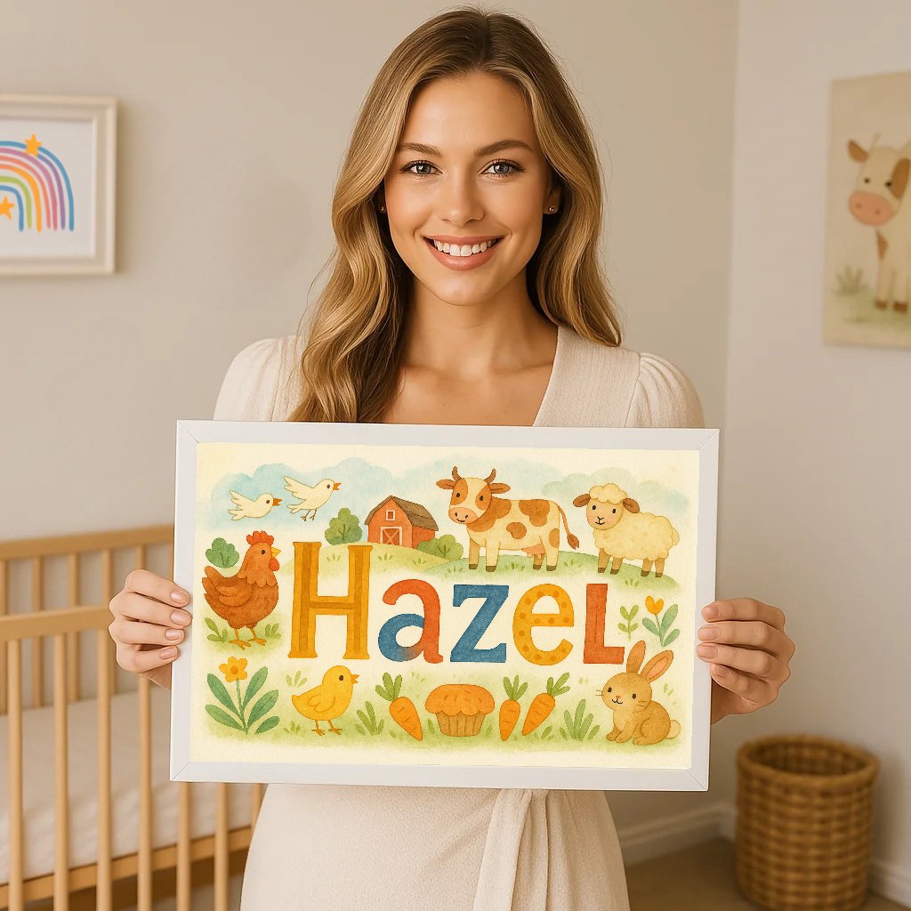 Hazel's Customized Farm Name Art 05
