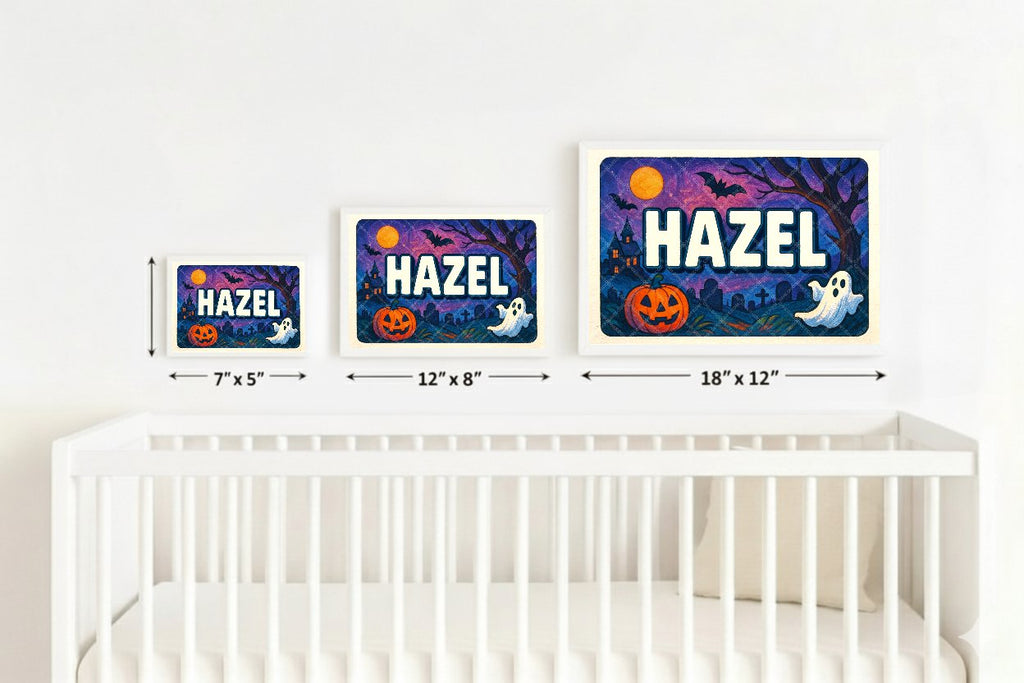 Personalized name art for Hazel