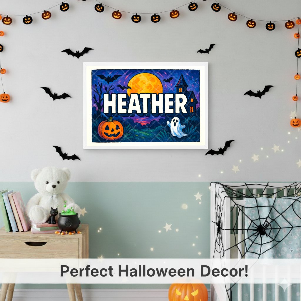 Personalized name art for Heather