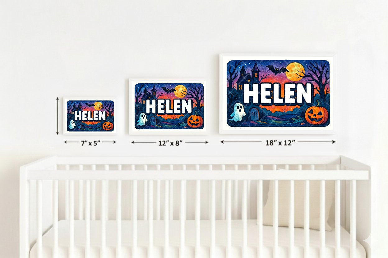 Personalized name art for Helen