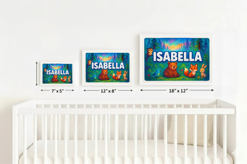 Personalized name art for Isabella
