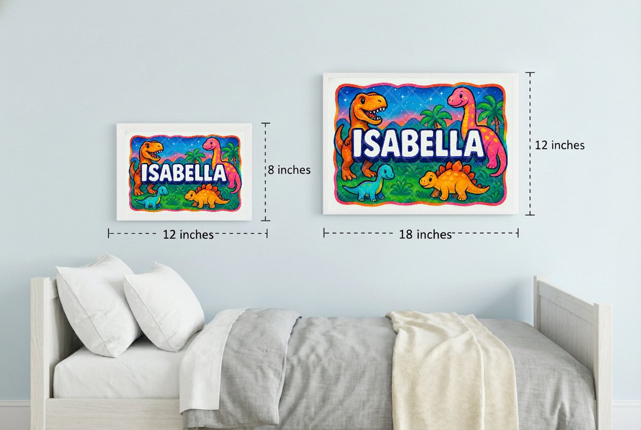 Personalized name art for Isabella