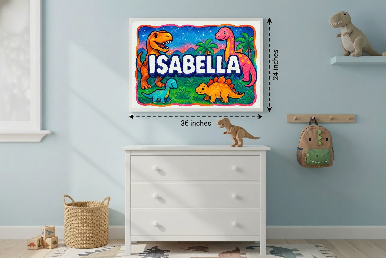 Personalized name art for Isabella