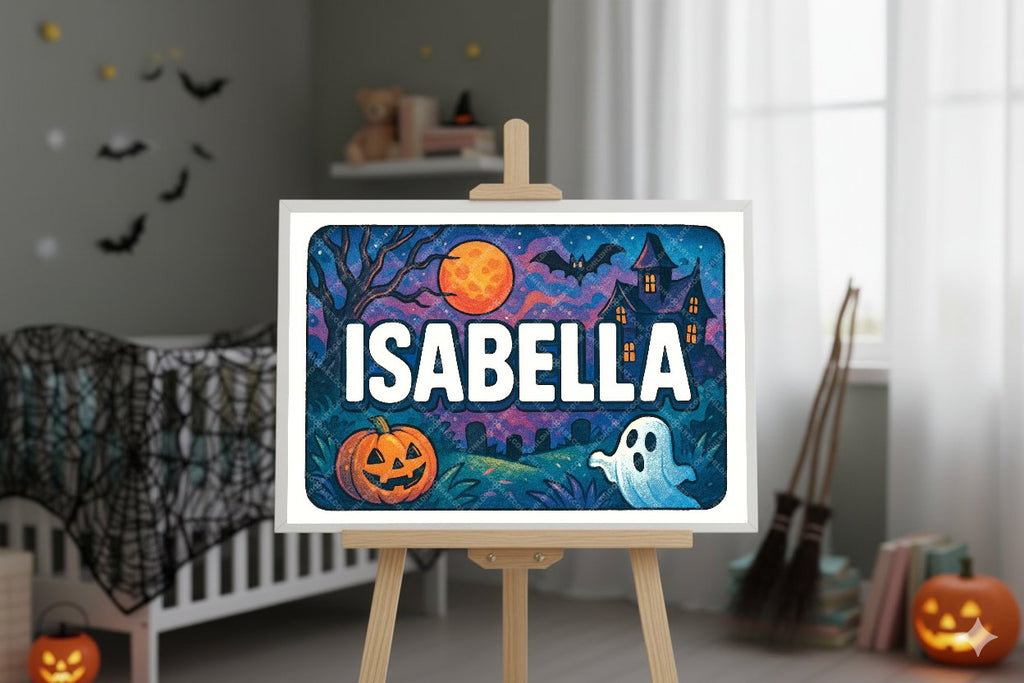 Personalized name art for Isabella