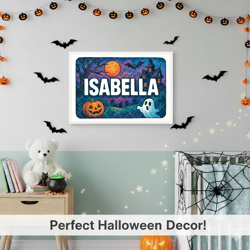 Personalized name art for Isabella