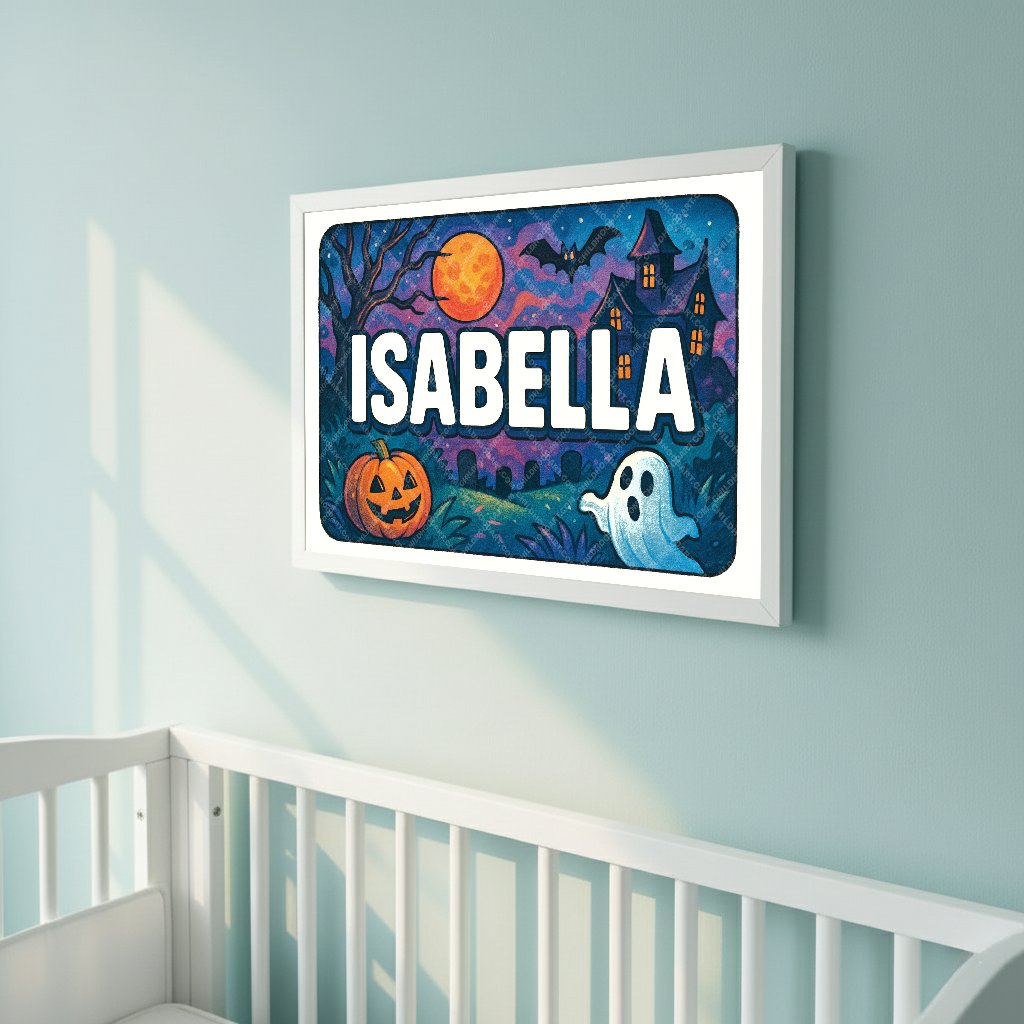 Personalized name art for Isabella