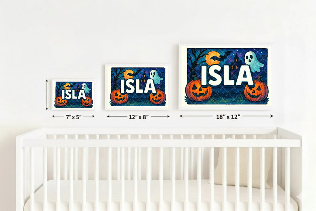 Personalized name art for Isla