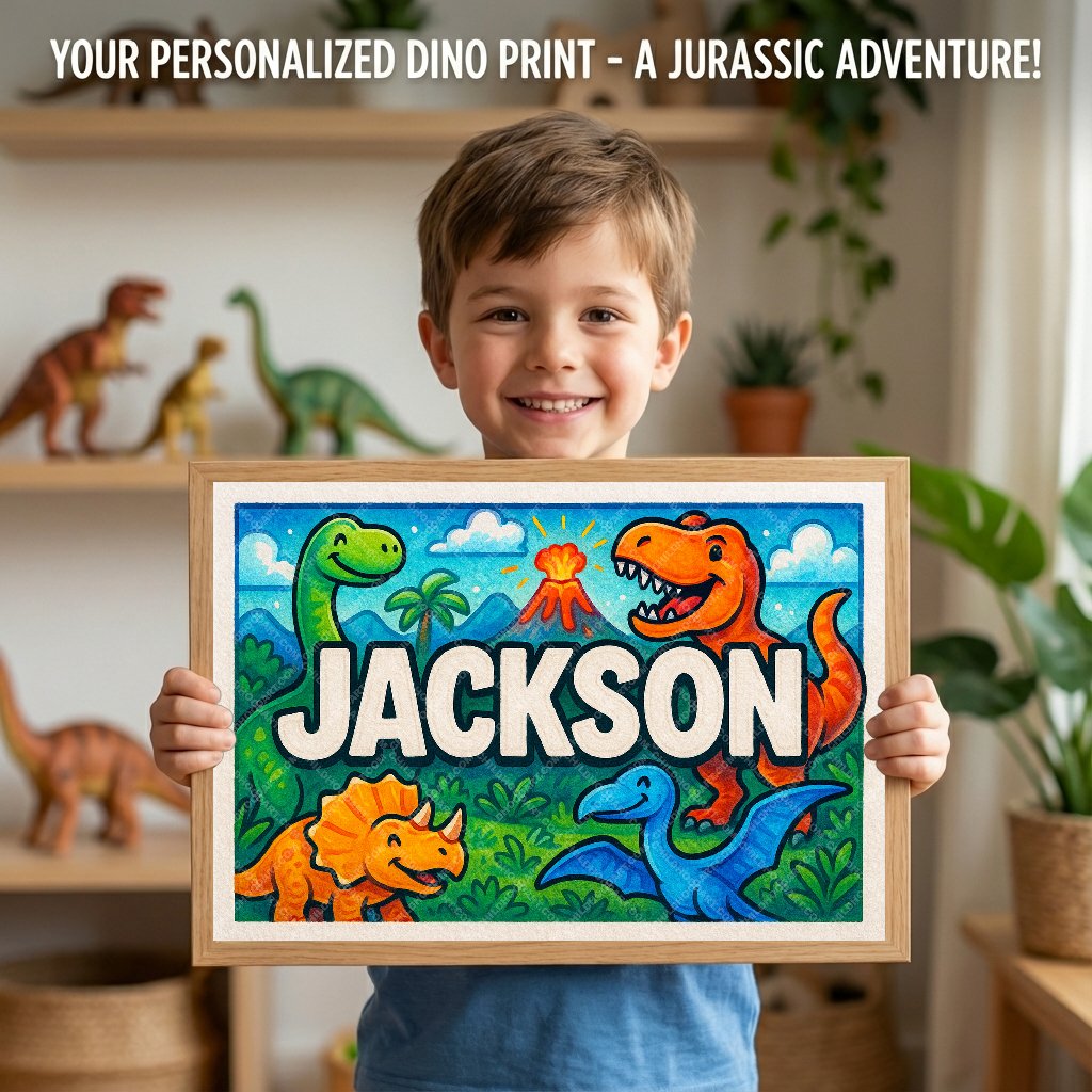 Personalized name art for Jackson