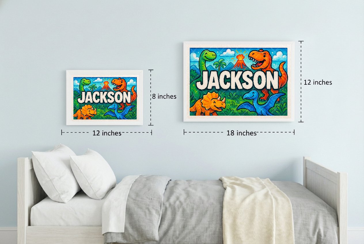 Personalized name art for Jackson