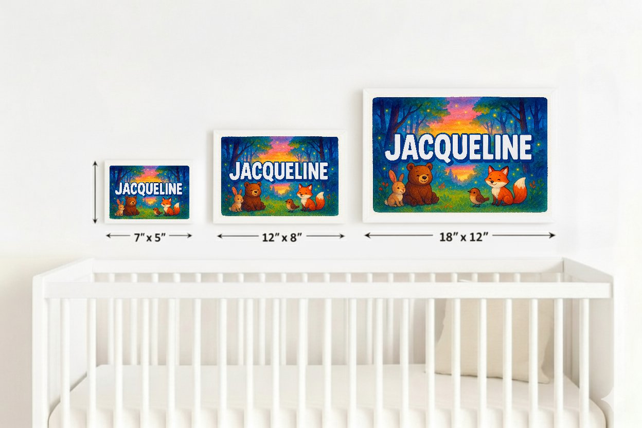 Personalized name art for Jacqueline