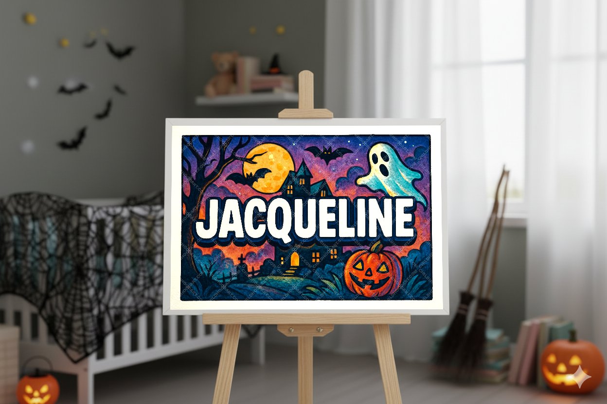 Personalized name art for Jacqueline