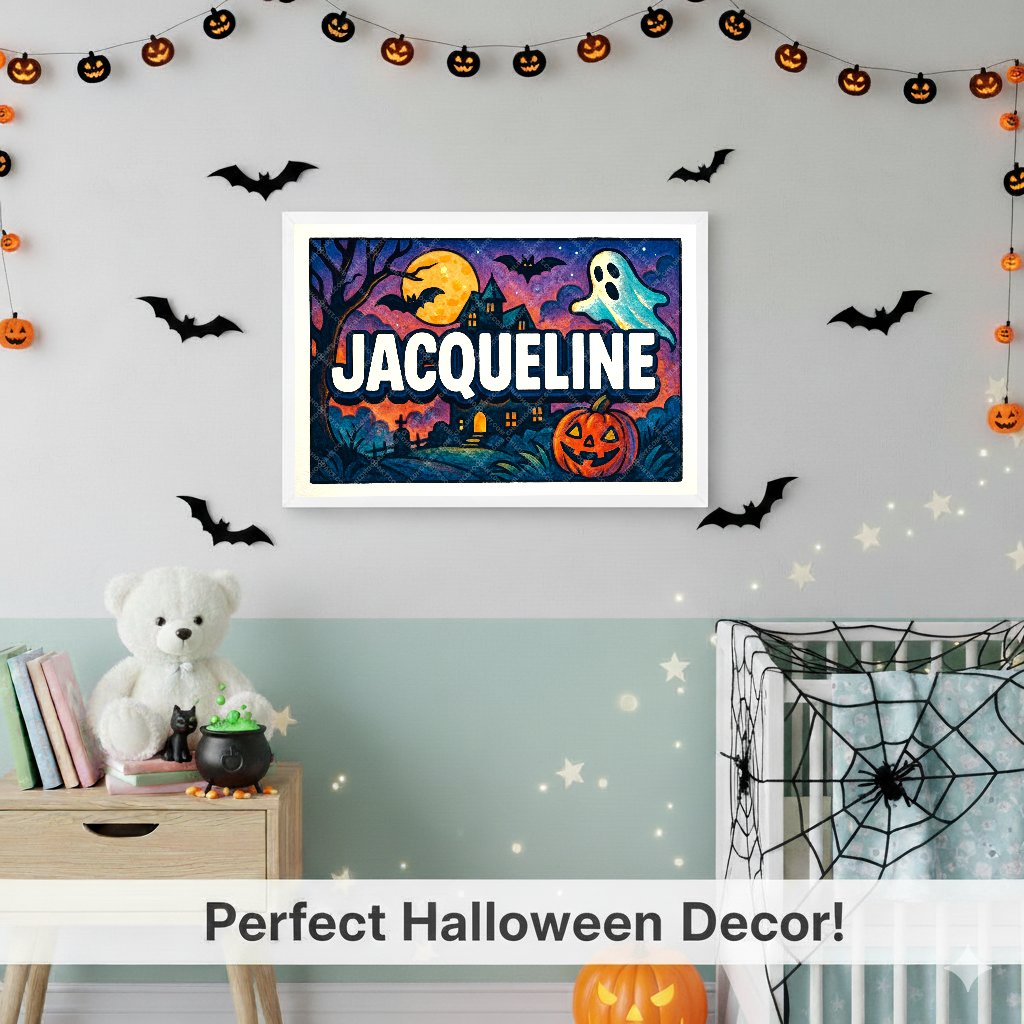 Personalized name art for Jacqueline