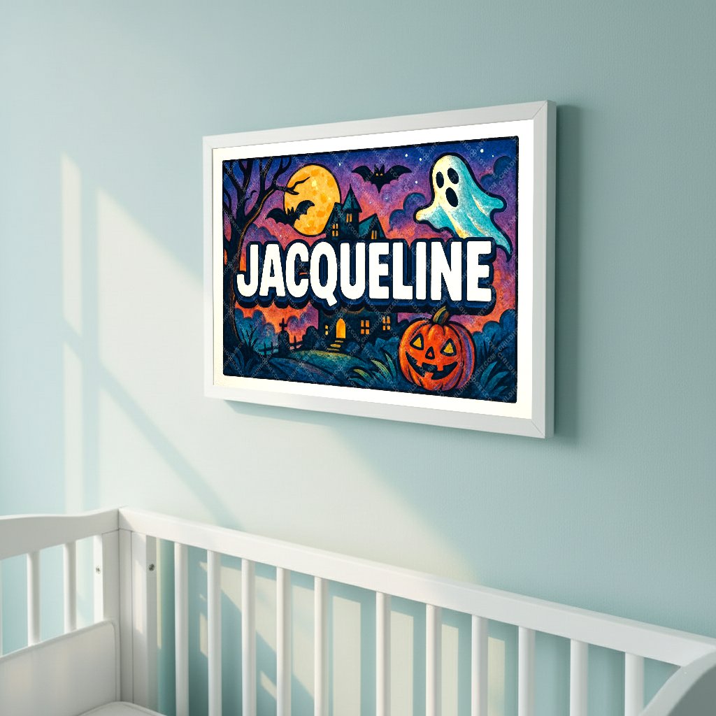 Personalized name art for Jacqueline