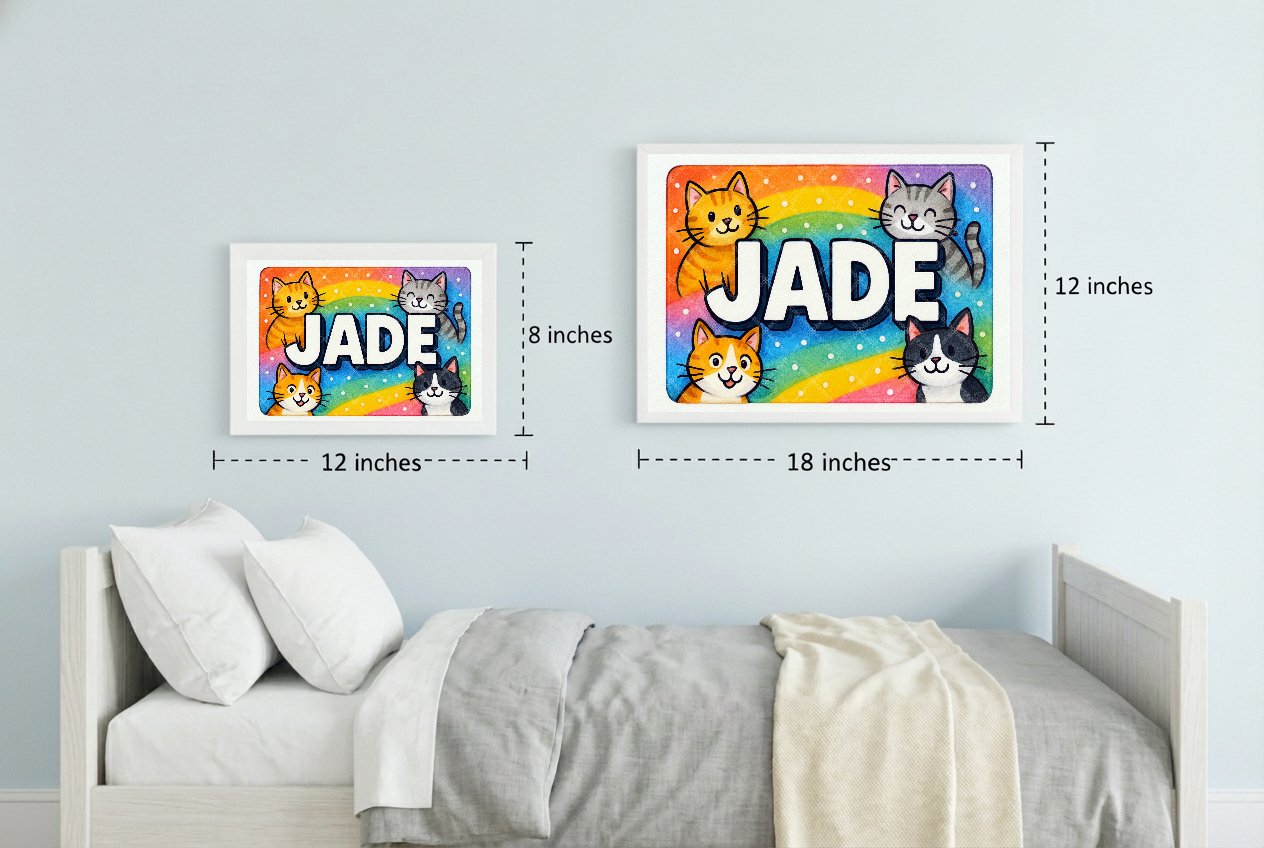 Personalized name art for Jade