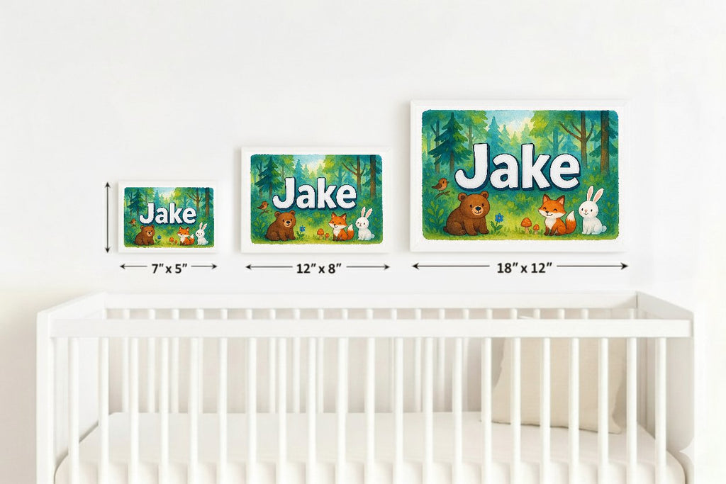 Personalized name art for Jake