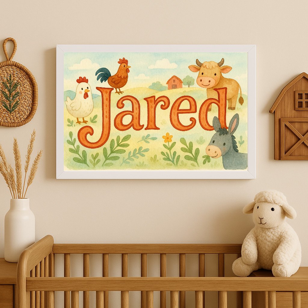Jared's Customized Farm Name Art 201