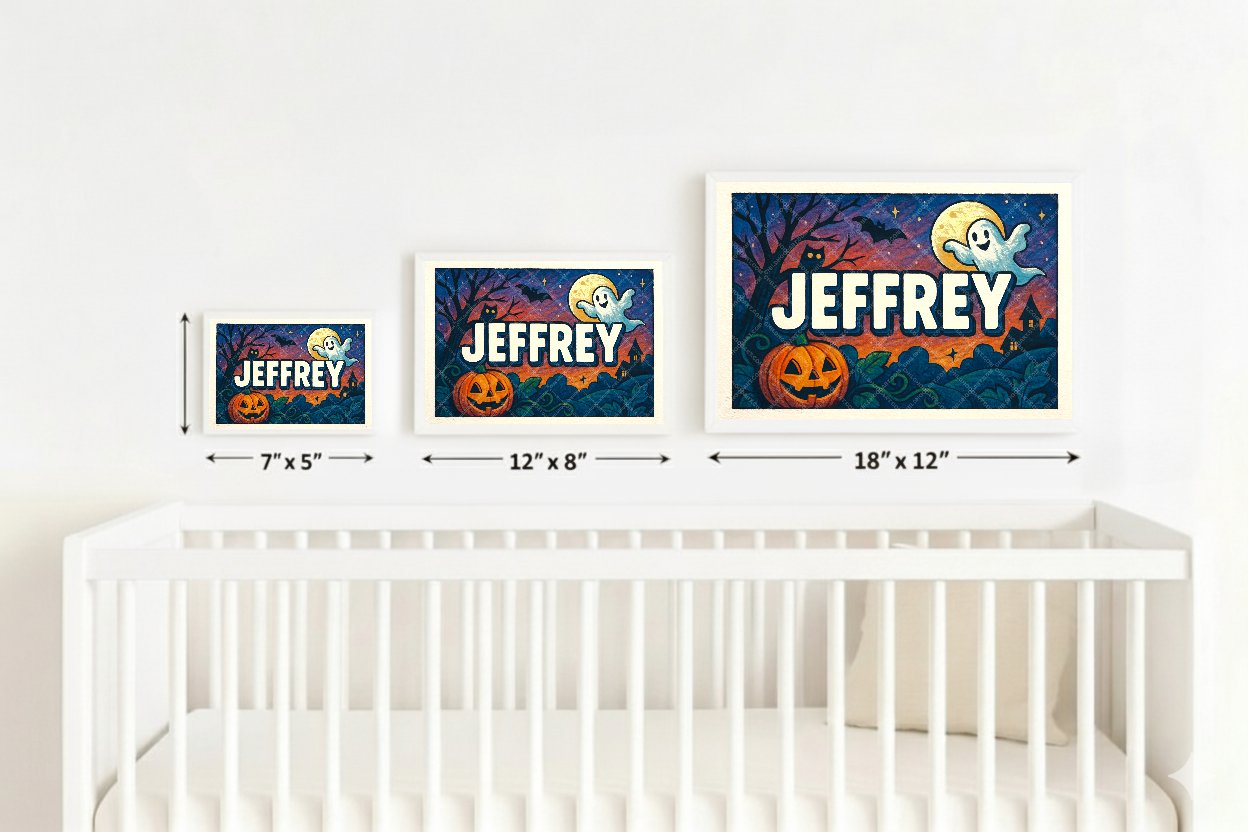 Personalized name art for Jeffrey