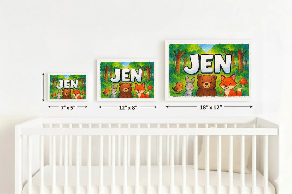Personalized name art for Jen