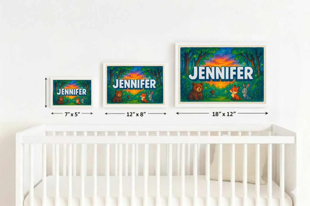 Personalized name art for Jennifer