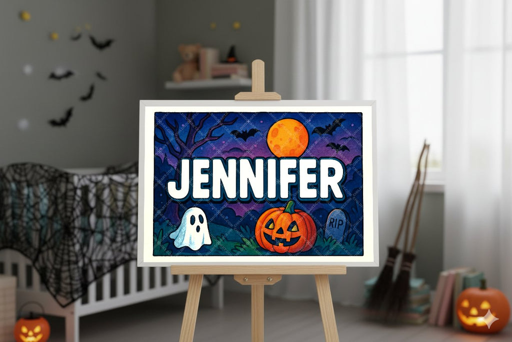 Personalized name art for Jennifer