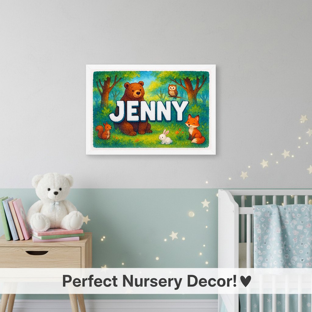 Personalized name art for Jenny