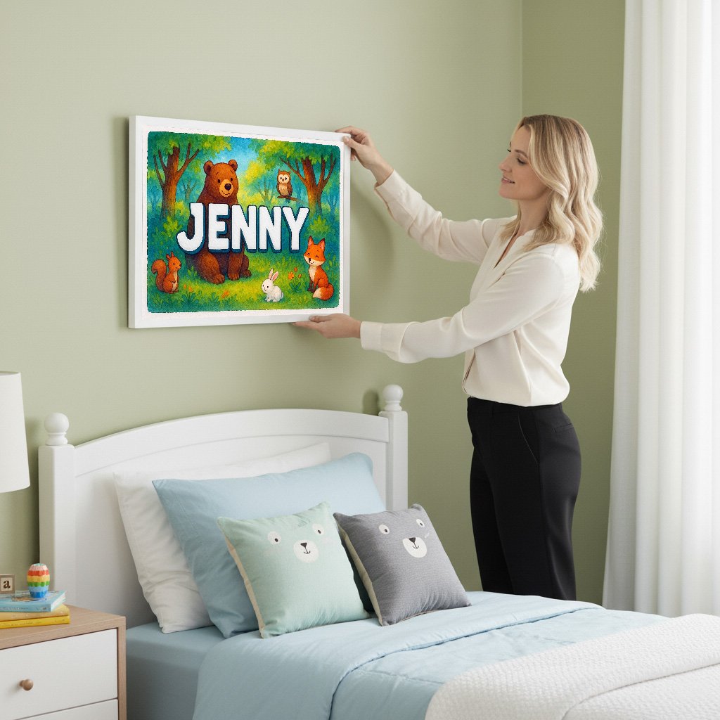 Personalized name art for Jenny