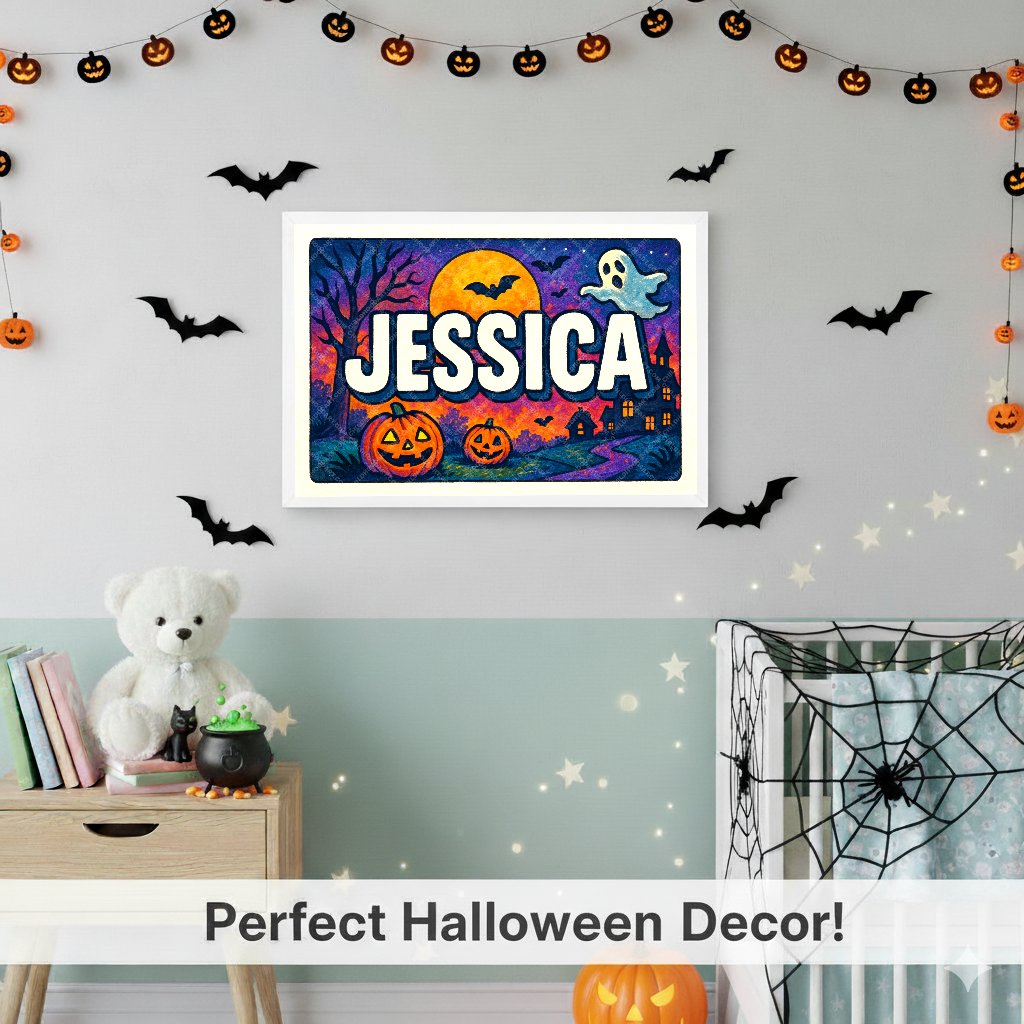 Personalized name art for Jessica