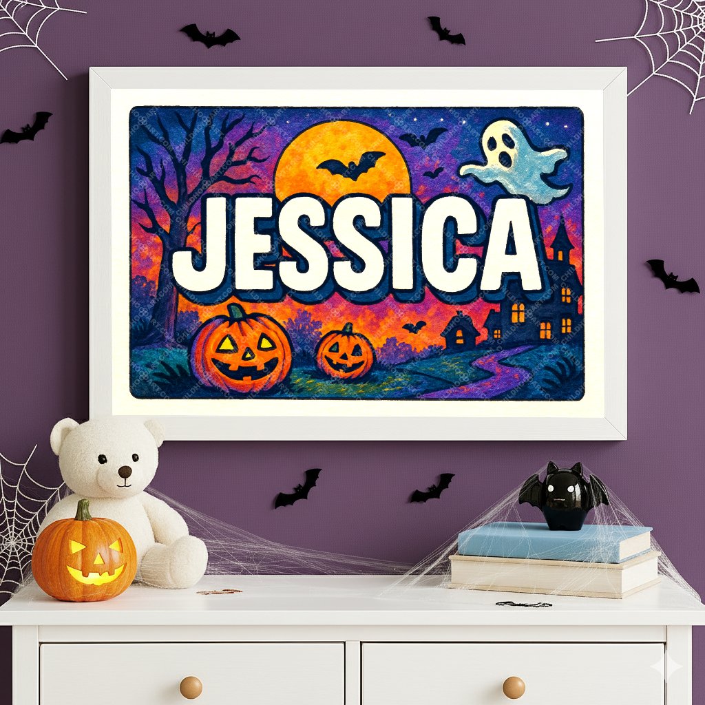 Personalized name art for Jessica