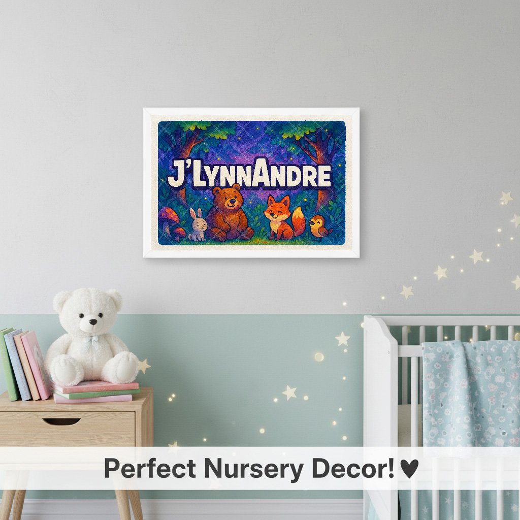 Personalized name art for JlynnAndre