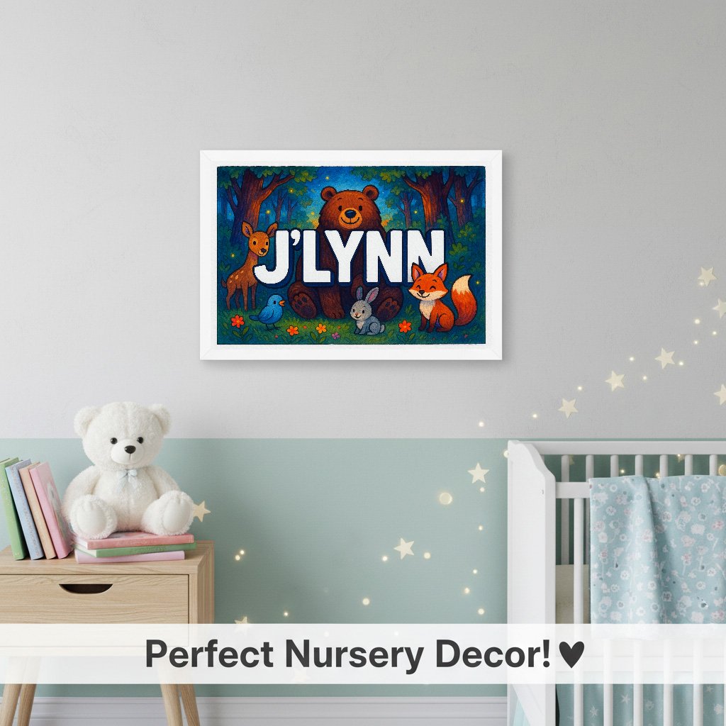 Personalized name art for Jlynn
