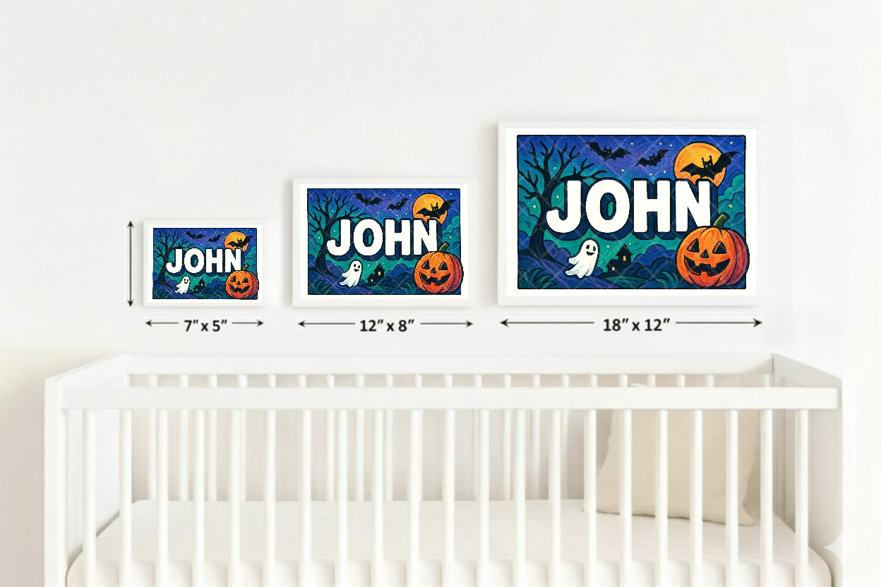 Personalized name art for John
